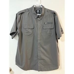Ecko Unltd Men's Button Up Short Sleeve Shirt - Size 3X